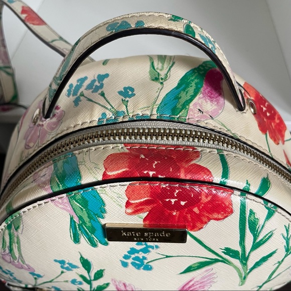 Kate Spade Floral mini backpack - Picture 6 of 16
